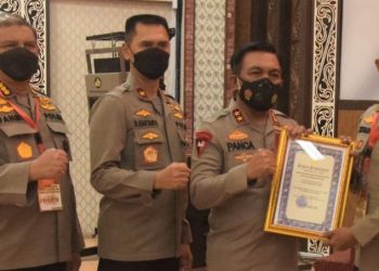 Kreatif Gelar Vaksin, Kapolres Tanjungbalai Terima Penghargaan Dari Kapolda Sumut