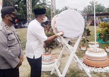 Pembukaan MTQ dan Festival Nasyid Tingkat Kecamatan Aek Kuasan Tahun 2022 Meriah