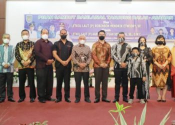 Robinson Hendrik Etwiory Digantikan Aan Prana Tuah Sebayang Sebagai Danlanal TBA