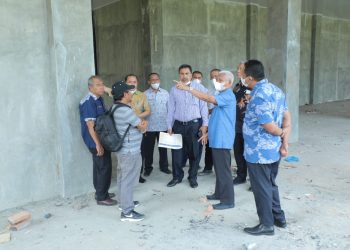 Bupati Tinjau Pembangunan Mal Pelayanan Publik Asahan