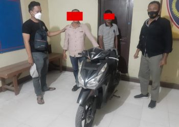 Dua Pria ini Pelaku Curanmor di Air Joman, Asahan