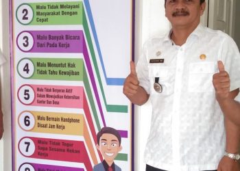 Camat Meranti Canangkan 10 Program Budaya Malu untuk Tingkatkan Pelayanan pada Masyarakat