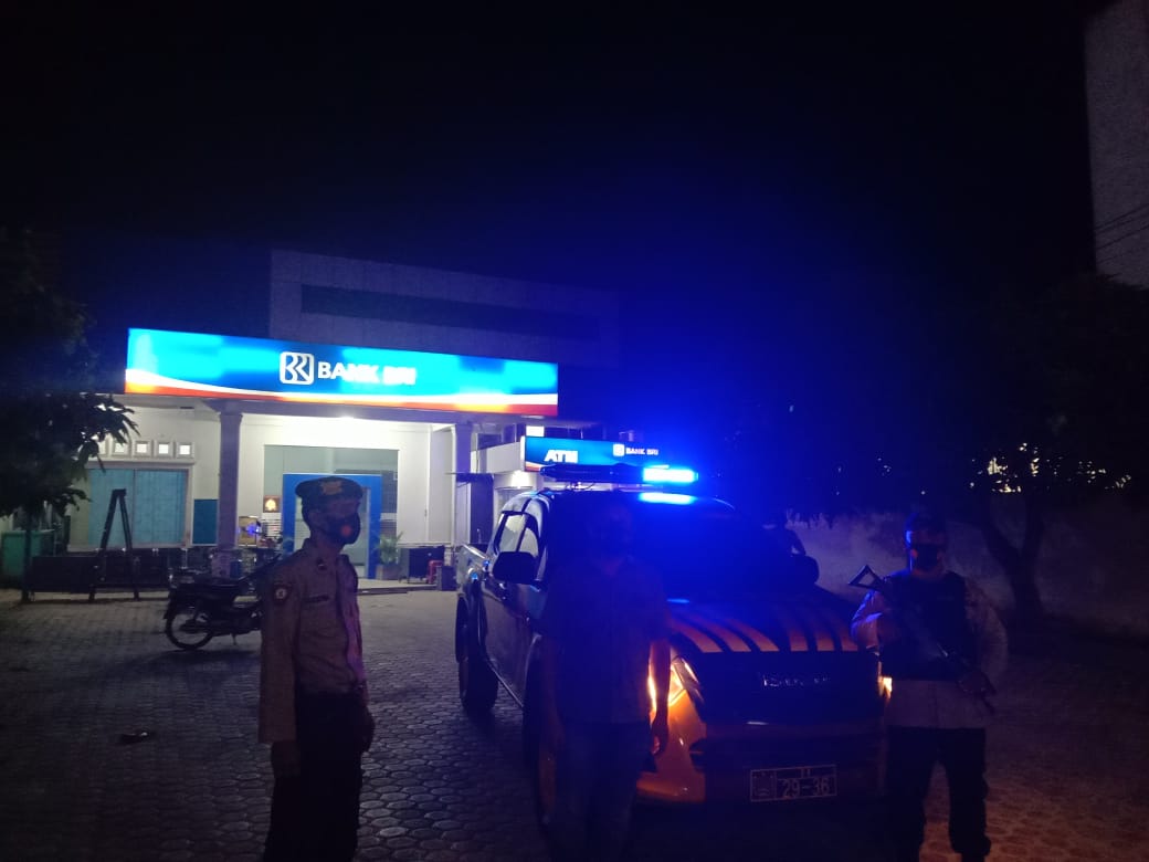 Polsek Air Joman Gelar Patroli Blue Light