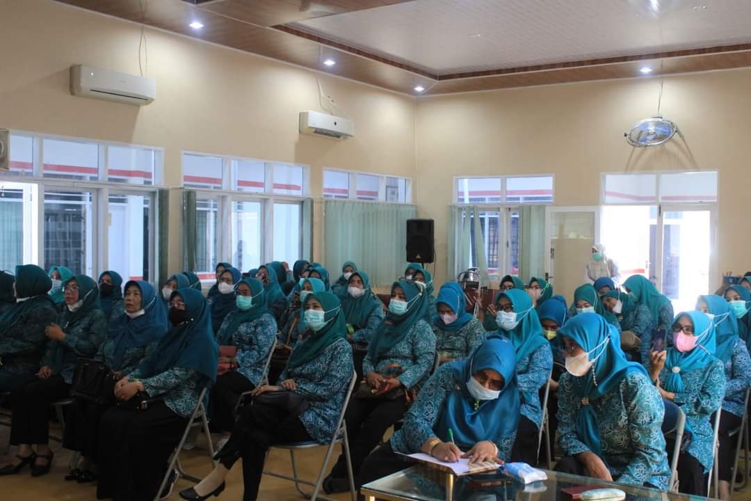 Kader PKK Labuhanbatu terima Pembekalan Hadapi OMICRON