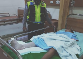 Mio Vs Vega Lakalantas di Jalinsum Kisaran – Desa Urung Pane Asahan, Ibu Rumah Tangga Luka-luka