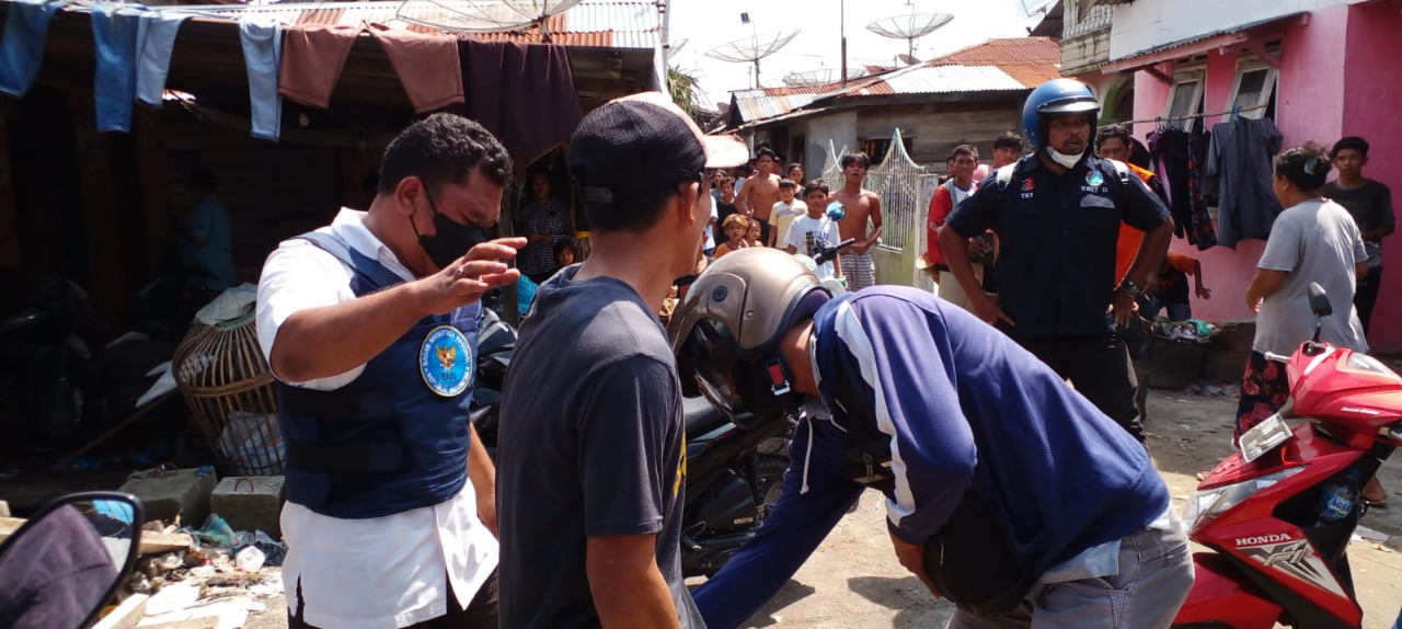 9 Pria Diringkus dari Desa Bagan Baru, Asahan