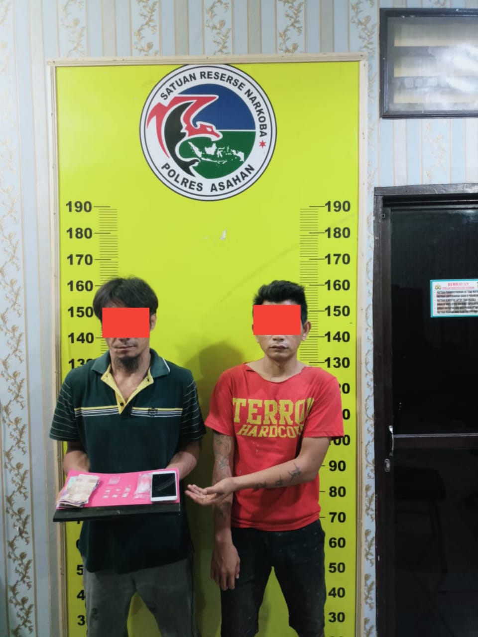 Dua Pengedar Sabu Diringkus Sat Res Narkoba Polres Asahan