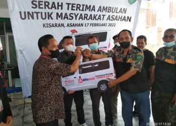 Mizan Amanah Salurkan Donasi Konsumen Alfamidi Dalam Bentuk Ambulan di Asahan