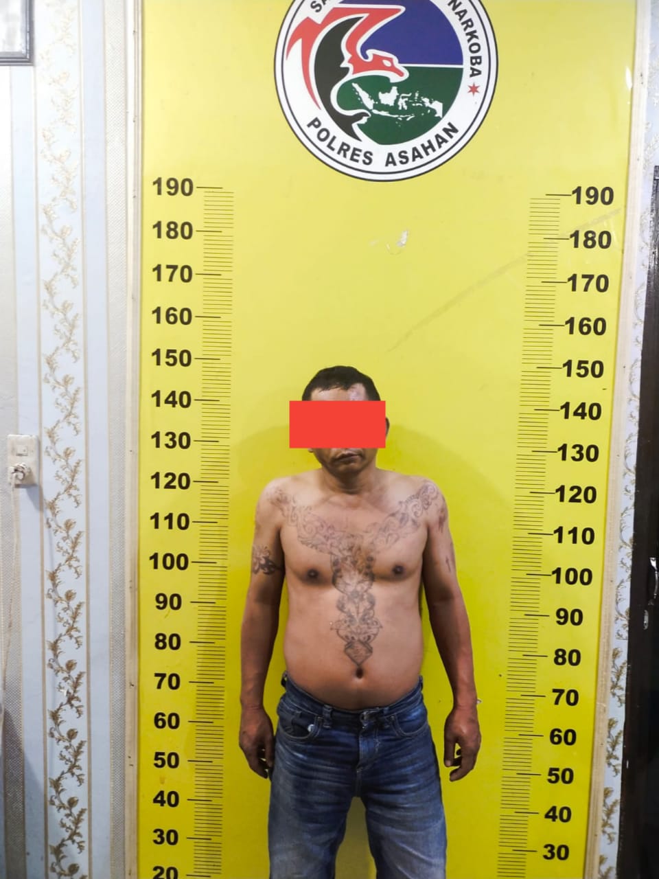 Jadi Pengedar Sabu, Hasan Bacok Diringkus Person Polres Asahan