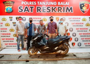 Larikan Sepedamotor, Warga Labuhanbatu Ini Diringkus Polres Tanjungbalai