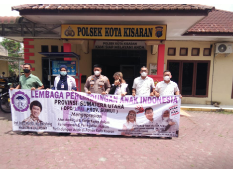 Selamat, Polsek Kota Kisaran Polres Asahan Terima Penghargaan dari LPAI