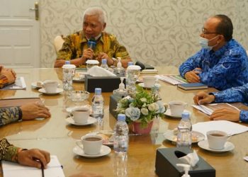 Bahas Kerjasama dengan Pemkab, PT Taspen Kunker ke Kantor Bupati Asahan