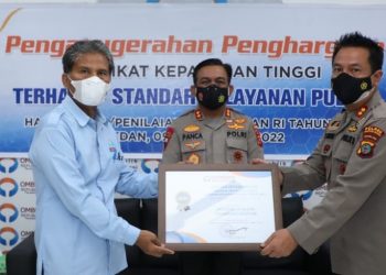 Polres Pematang Siantar Raih Kepatuhan Tinggi Pelayanan Publik