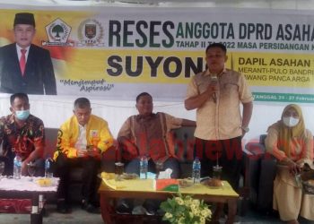 Anggota DPRD Asahan Fraksi Golkar Reses Tahap II di Kecamatan Meranti