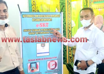 Kecamatan Meranti Kenalkan e-SKT di Asahan Expo 2022, Bantu Warga Urus Surat Keterangan Tanah