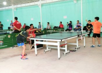 PTMSI Asahan Gelar Turnamen Tenis Meja se-Sumut, Pertama kali Pasca Pandemi Covid-19