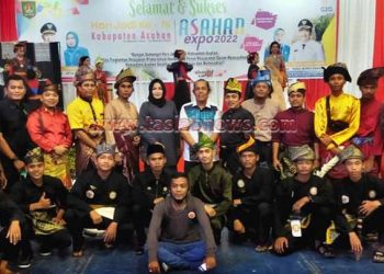 Sinandong Asahan dan Tari Gubang Meriahkan Puncak Peringatan Hari Jadi Kabupaten Asahan ke 76