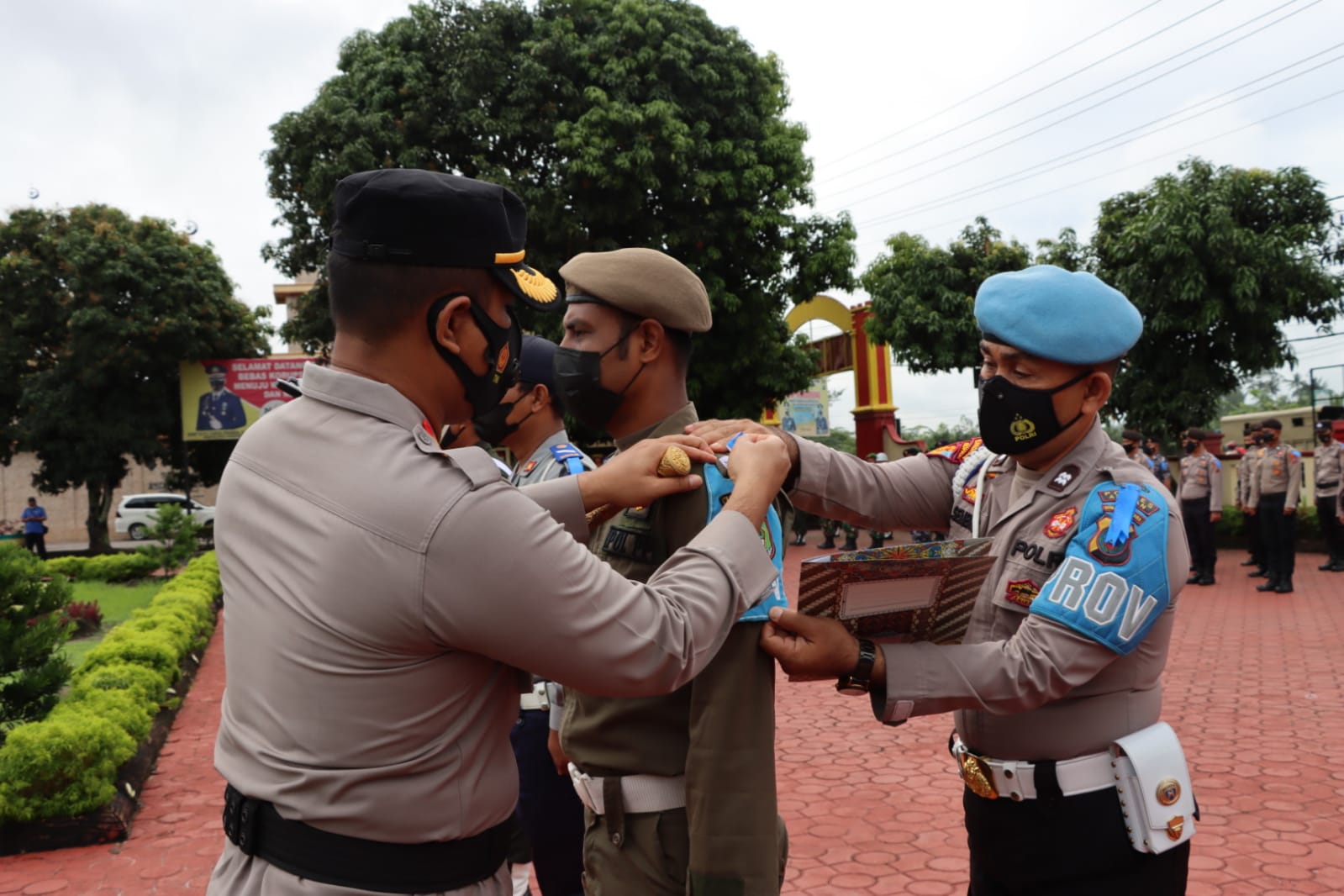 Wabup Taufik Hadiri Apel Pasukan Operasi Mandiri yang Dipimpin Kapolres Asahan