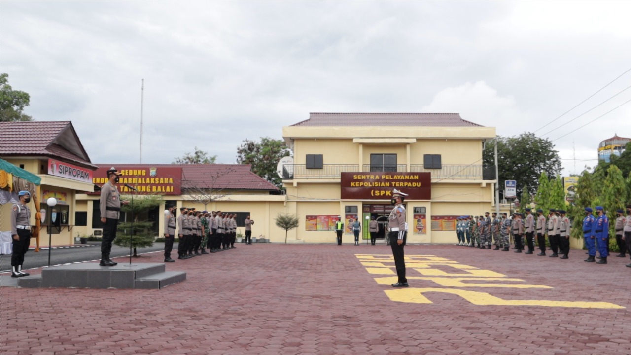 Polres Tanjungbalai Gelar Operasi Keselamatan Toba 2022