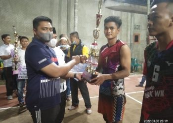 Club Serdama Raih Juara 1 di Turnamen Voly Antar Club se Kecamatan Meranti