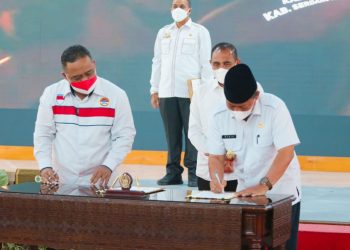 Plt Wali Kota Tanjungbalai Tandatangani Nota Kesepakatan Dengan BP2MI