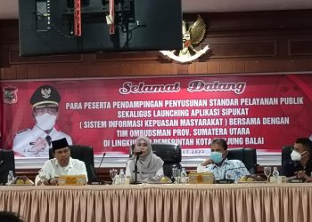 Tahun 2021, Pemko Tanjungbalai Dapat Predikat Kuning Soal Kepatuhan