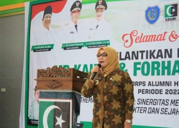 Wakil Bupati Labuhanbatu Hj Ellya Rosa Siregar.