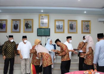 Bupati Labuhanbatu Lepas Keberangkatan Peserta MTQ Tingkat Provinsi