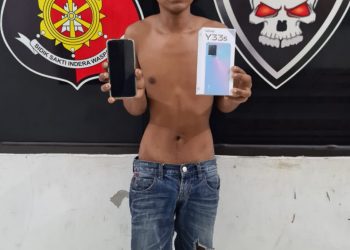 Kaki Pencuri Handphone Ditembak Personel Sat Reskrim Polres Asahan