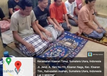 Mantap, Para Tahanan di Polres Asahan Diajak Sholat Zuhur