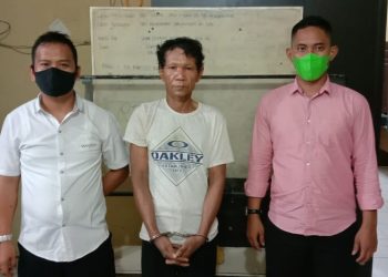 Dikibusin Edarkan Narkoba,  Fauzi di Ciduk Sat Res Narkoba Polres Tanjungbalai