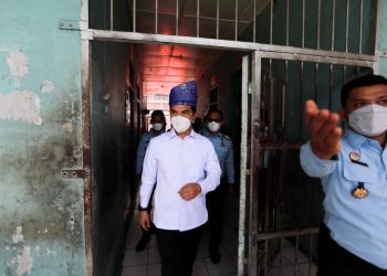 Kunker ke Lapas Langkat, Bane Manalu Beri Motivasi Kepada WBP