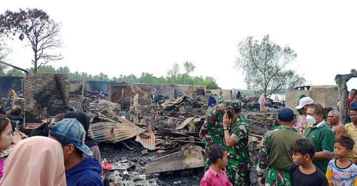 Atasi Kebakaran yang Hanguskan 63 Rumah, 7 Unit Pemadam Kebakaran Dikerahkan, Ini Daftar Nama Korban