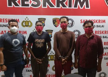 Dua Orang Tersangka Kasus Judi Diamankan Sat Reskrim Polres Tanjungbalai
