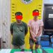 Dua Pria Pengedar Sabu di Desa Air Batu Asahan Diringkus