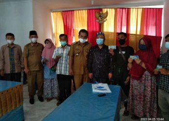 80 Fakir Miskin di Kecamatan Meranti Terima Zakat dari Basnas Asahan