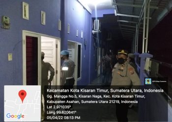 Polsek Air Joman Polres Asahan Gasuling Damas di Mesjid Nurul Amin