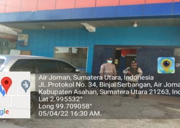 Polsek Air Joman Polres Asahan Beri Rasa Aman dan Nyaman Masyarakat