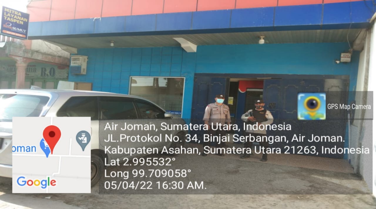 Polsek Air Joman Polres Asahan Beri Rasa Aman dan Nyaman Masyarakat