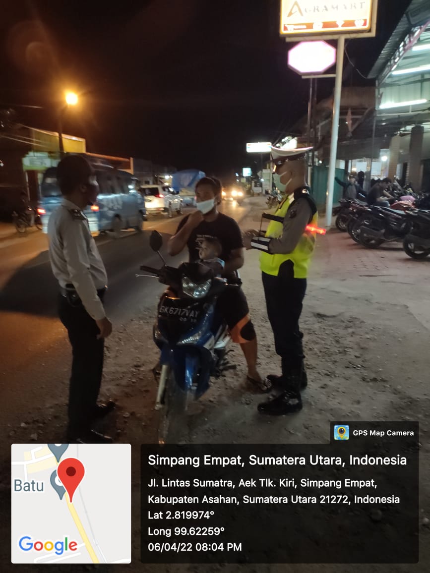 Dalam memberikan rasa aman dan nyaman bagi masyarakat yang melaksanakan Shalat Tarawih,