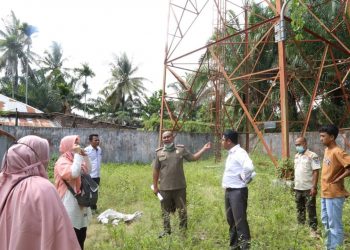 Sejumlah Perwakilan Instansi dari Pemkab Labuhanbatu saat turun ke lapangan