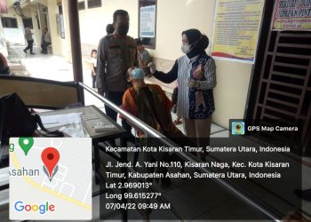 Polres Asahan Gelar Swab Rapid Tes Antigen pada Tahanan