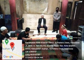 Tahanan di Polres Asahan Terima Bimbingan Rohani dan Pembinaan Mental