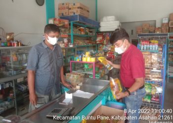 Personel Polsek Prapat Janji Asahan Monitoring ke Grosir