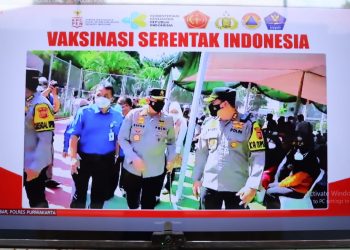 Polres Tanjungbalai Gelar Vaksinasi Massal 