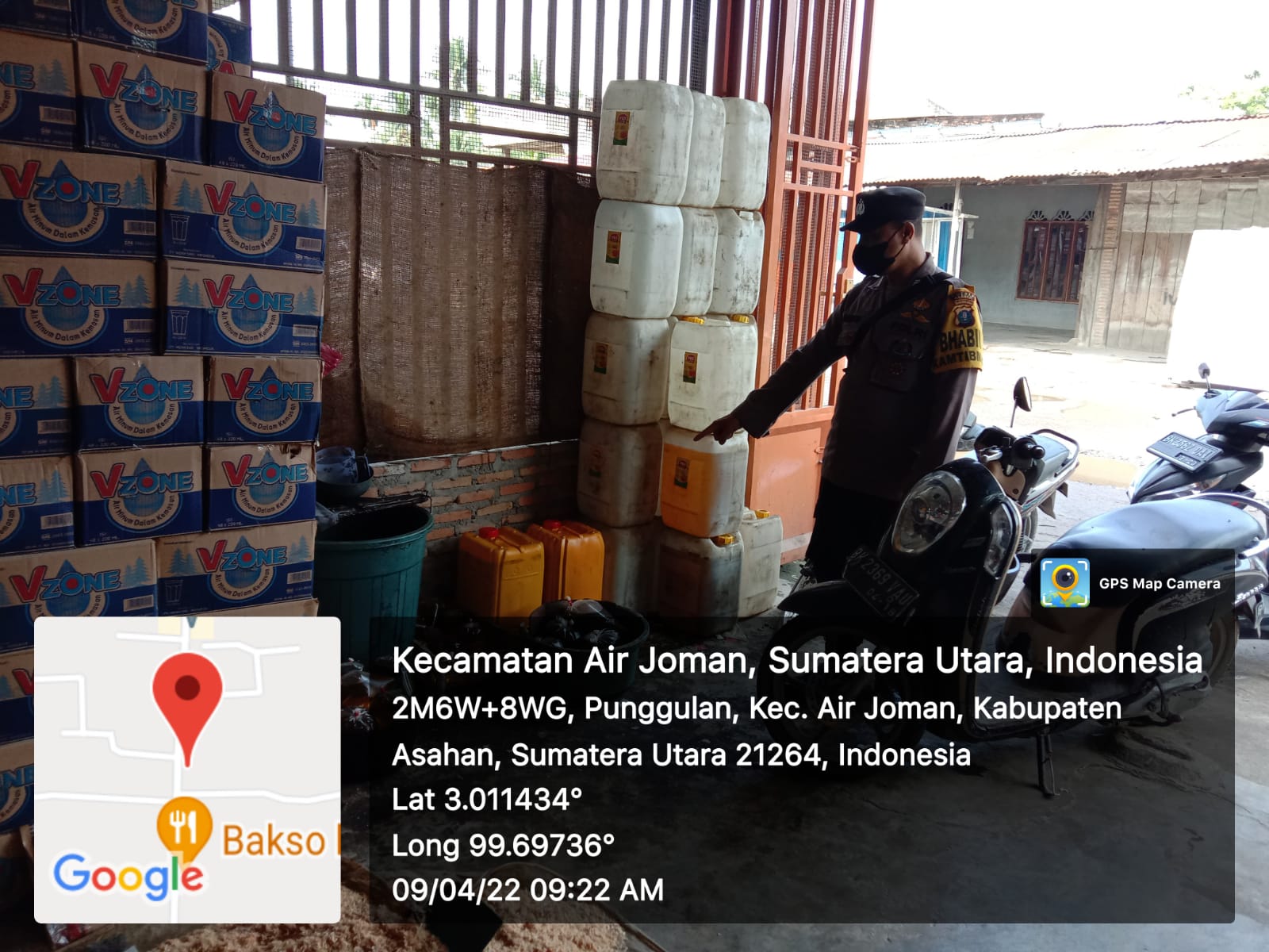 Personel Polsek Air Joman Polres Blusukan ke Grosir