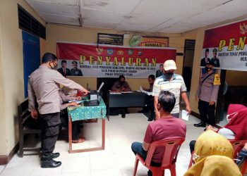 Waka Polres Asahan Tinjau Penyaluran BTPKLW Susulan  
