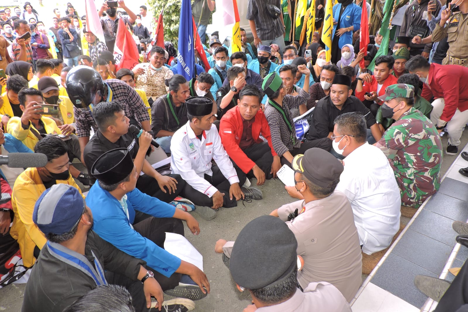 Aliansi Mahasiswa Asahan Gelar Aksi Kantor DPRD : Demo Ini akan Berjilid