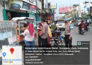 Jelang Berbuka Puasa, Personel Polres Asahan Lakukan Ops Yustisi 