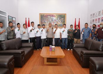 Kapolres Asahan Berharap Dapat Berkolaborasi Jaga Stabilitas Keamanan dengan KAHMI